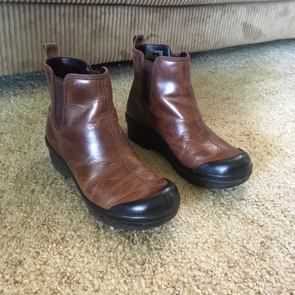 Dansko leather boots, size 37